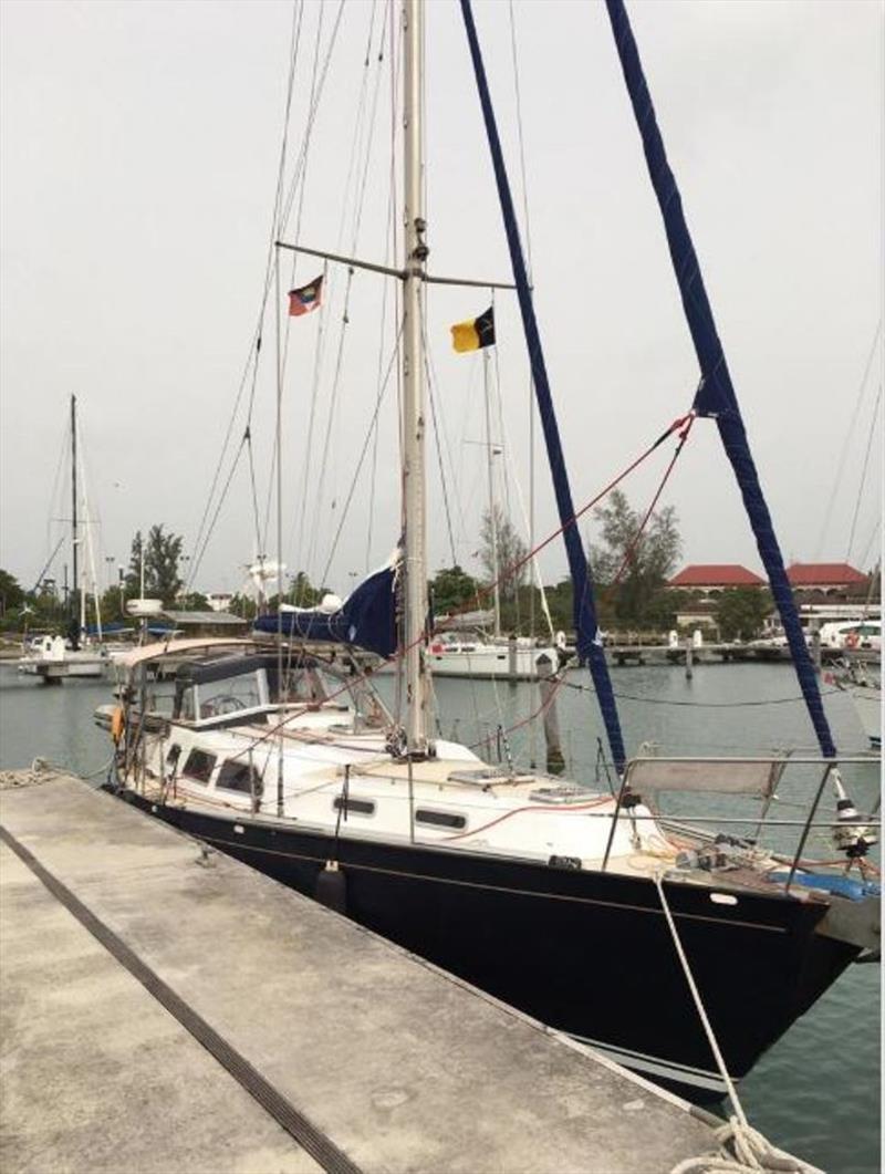 OCC Member Nicolas Charpy's steel yacht Frileuse took a direct hit of lightning photo copyright Ocean Cruising Club taken at 