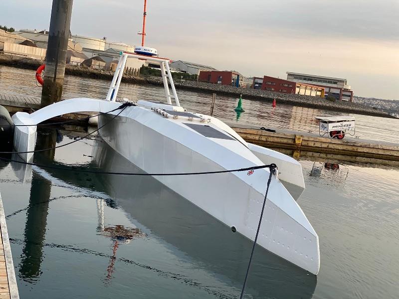 Mayflower Autonomous Ship on the water - photo © MSUBS Ltd