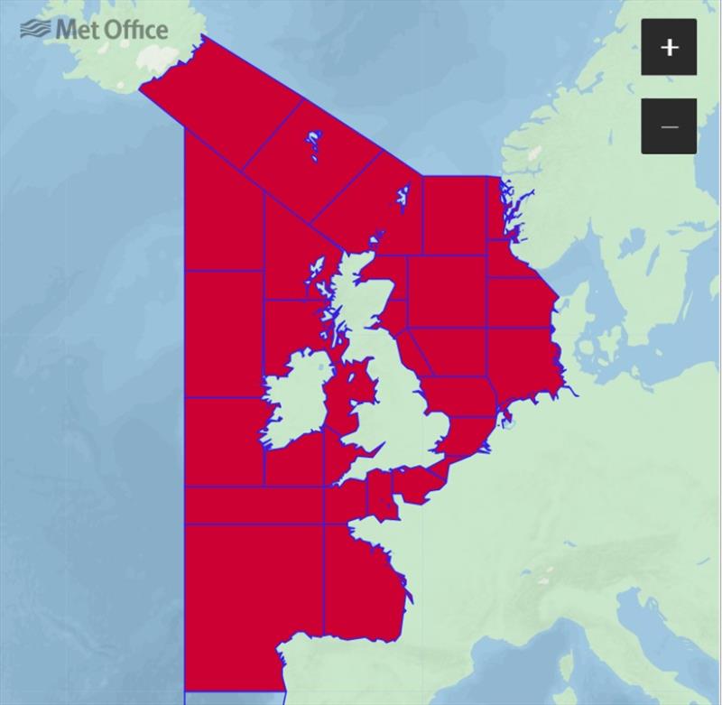 Shipping forecast Sunday 1st Nov - photo © Maritime and Coastguard Agency