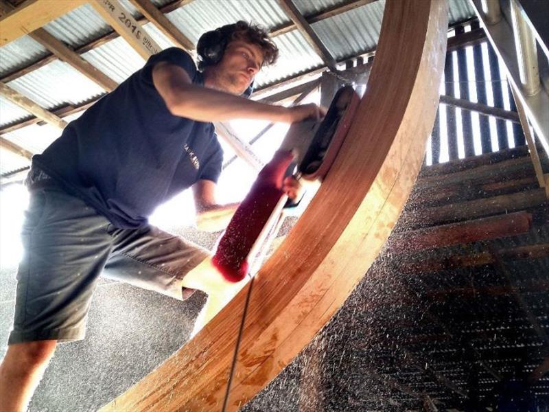 Matt Morris working on his Tarkine build photo copyright Matt Morris taken at 