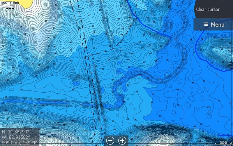 Shaded Relief on Lake Hartwell photo copyright Andrew Golden taken at 