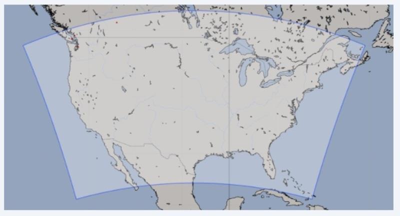 HRRR Map - photo © Predictwind.com