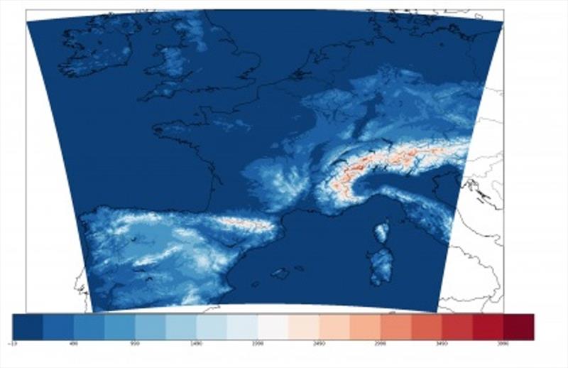 Arome Map photo copyright Predictwind.com taken at 