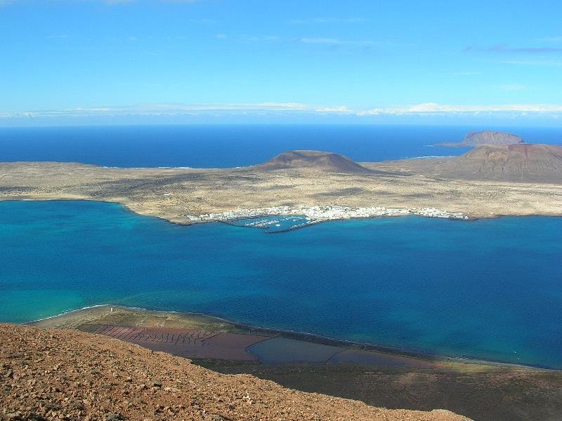 Graciosa from nearby Lanzarote photo copyright Hugh & Heather Bacon taken at 