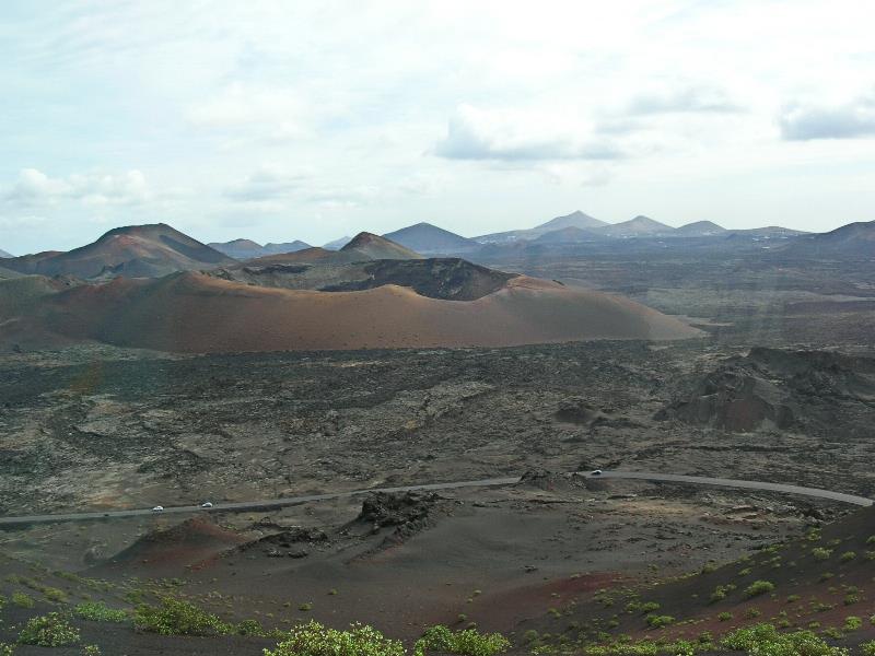 Lanzarote lava fields and calderas photo copyright Hugh & Heather Bacon taken at 