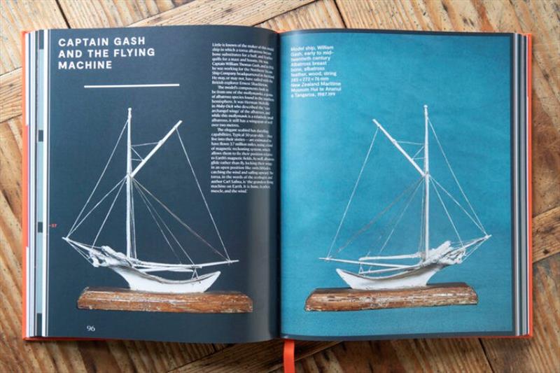 Captain Gash and the flying machine - photo © Southern Woodenboat Sailing