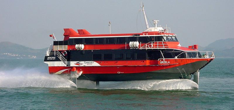 Boeing 929 Jetfoil passenger ferry photo copyright Photo supplied taken at 