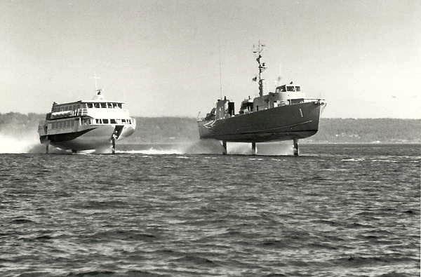 On ya trike, all right - now if we just put wing sails off the patrol boat's mast photo copyright Photo supplied taken at 