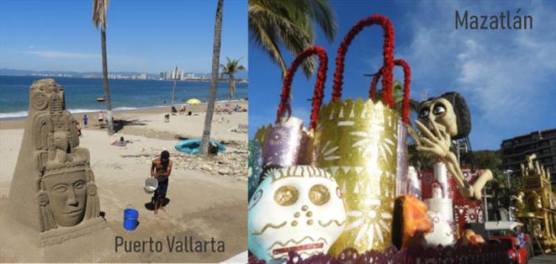 Puerto Vallarta and Mazatlán - photo © Barb Peck & Bjarne Hansen / Bluewater Cruising Association