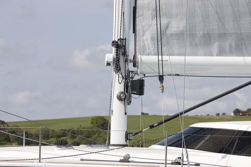 The mainsail easily raised and lowered from the cockpit using the Leisurefurl boom. - photo © Celadon