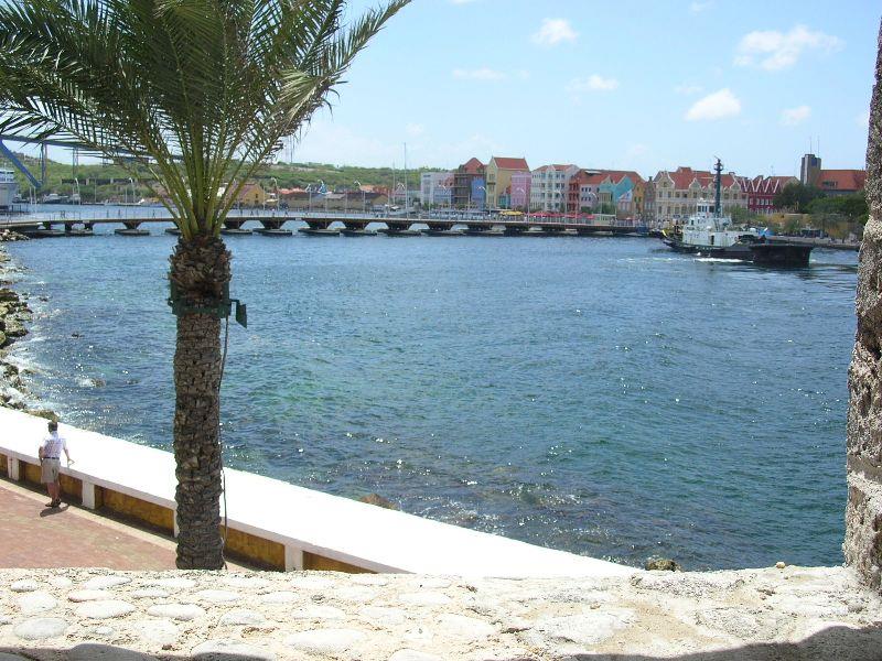 Entrance to Schottegat Harbour Willemstad photo copyright Hugh & Heather Bacon taken at 