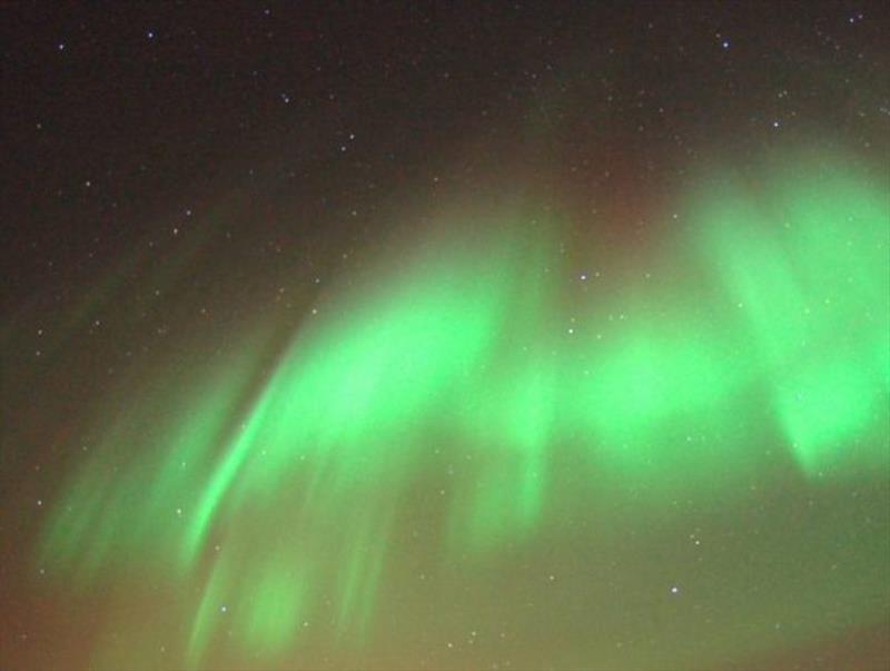 Aurora Borealis in the Northwest Passage photo copyright Jimmy Cornell taken at 