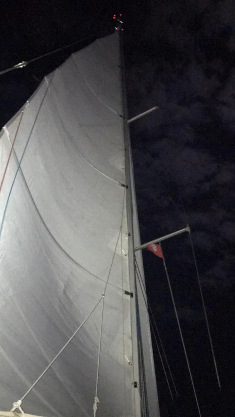 Night sail from Bizerte to Monastir photo copyright SV Red Roo taken at 