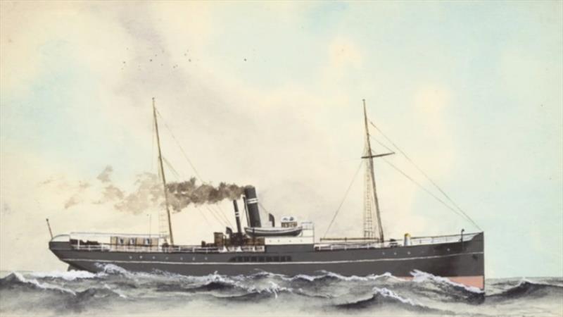 The S.S. Australind sent to look for survivors of the pearling fleet. - photo © Southern Woodenboat Sailing
