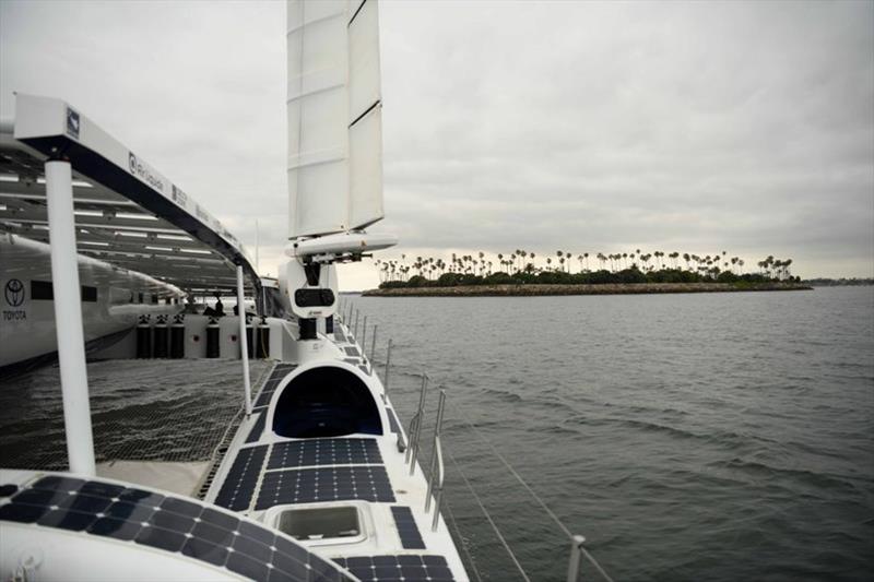 Energy Observer in Long Beach - photo © Energy Observer Productions - Mélanie De Groot Van Embden