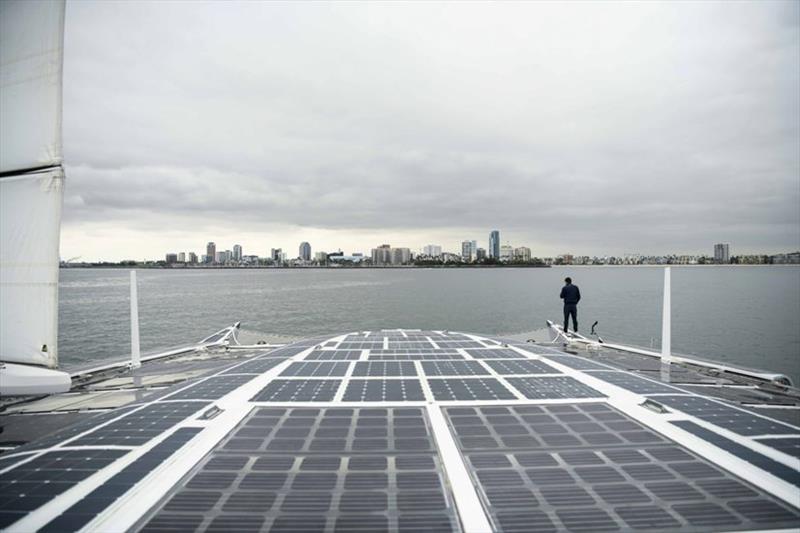 Energy Observer in Long Beach - photo © Energy Observer Productions - Mélanie De Groot Van Embden