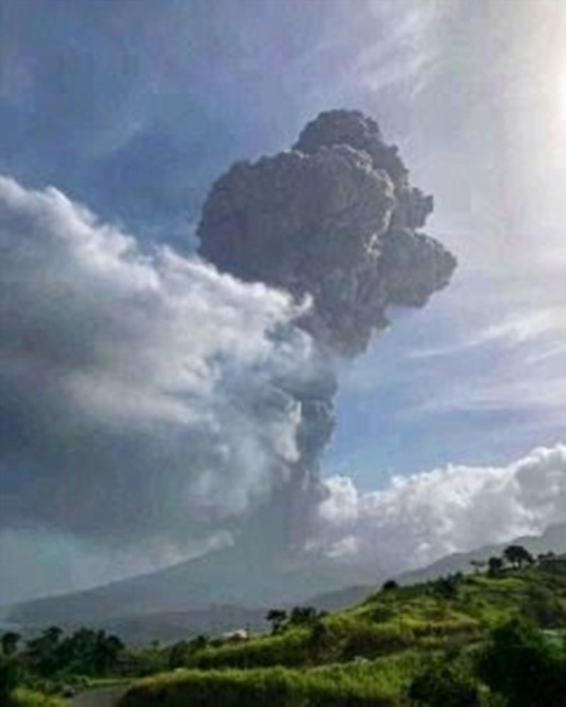 Volcano Soufriere photo copyright Noonsite taken at 