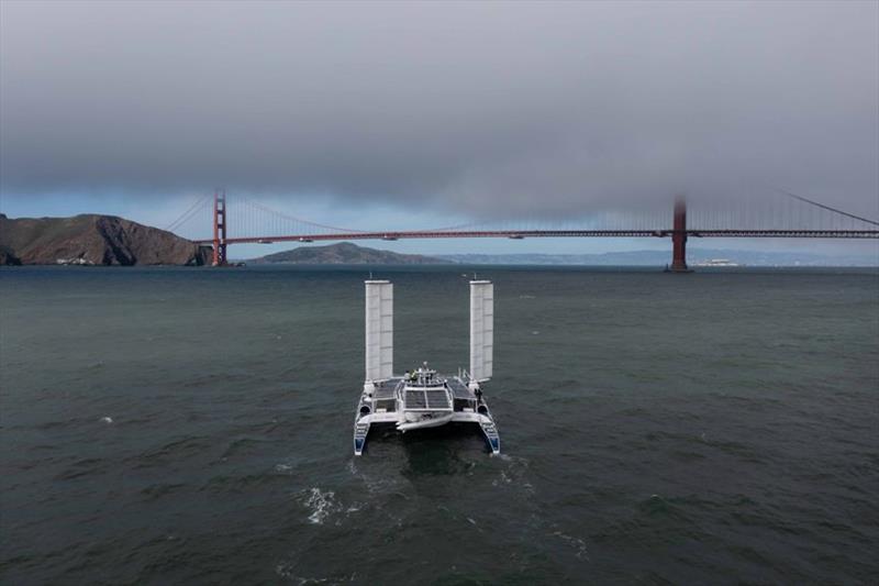 Energy Observer in San Francisco - photo © Energy Observer Productions / George Conty