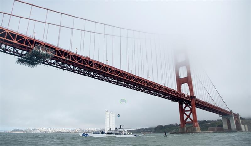 Energy Observer in San Francisco - photo © Energy Observer Productions / Josh Edelson