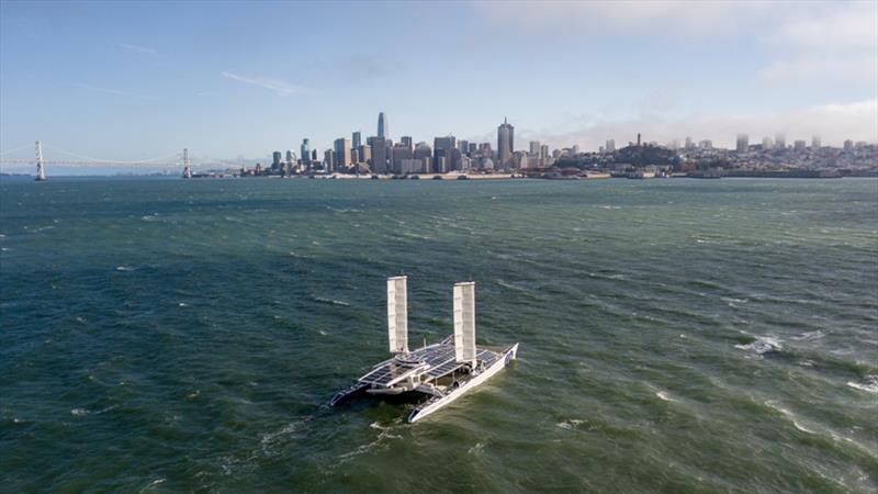 Energy Observer in San Francisco - photo © Energy Observer Productions / Josh Edelson