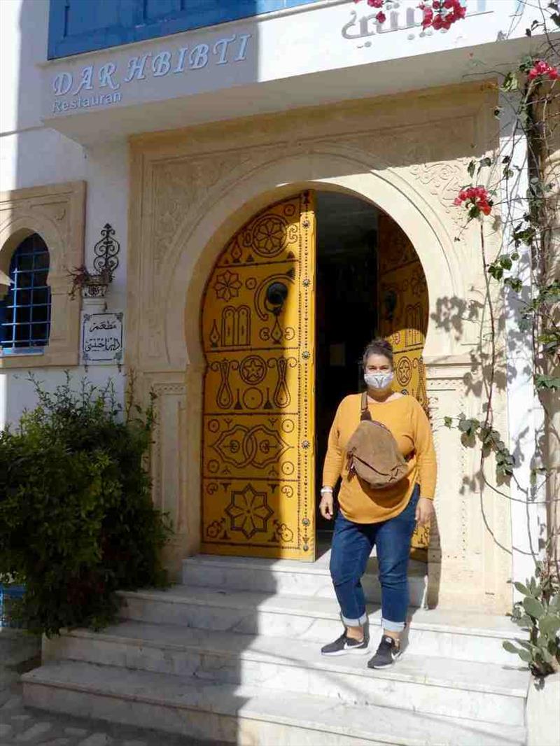 Just love Tunisian doors - photo © SV Red Roo