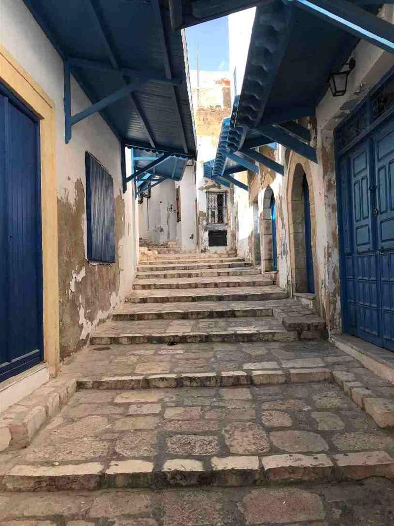 The empty streets in the Medina - photo © SV Red Roo