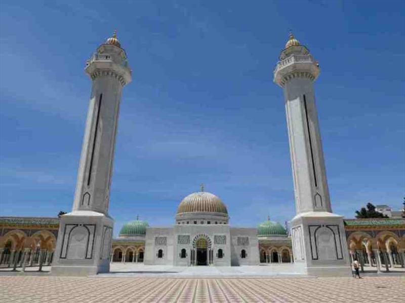 Mausoleum (grave) of Habib Bourguiba (born in Monastir) - Much loved and progressive Prime Minister of Tunisia for 31 years photo copyright SV Red Roo taken at 