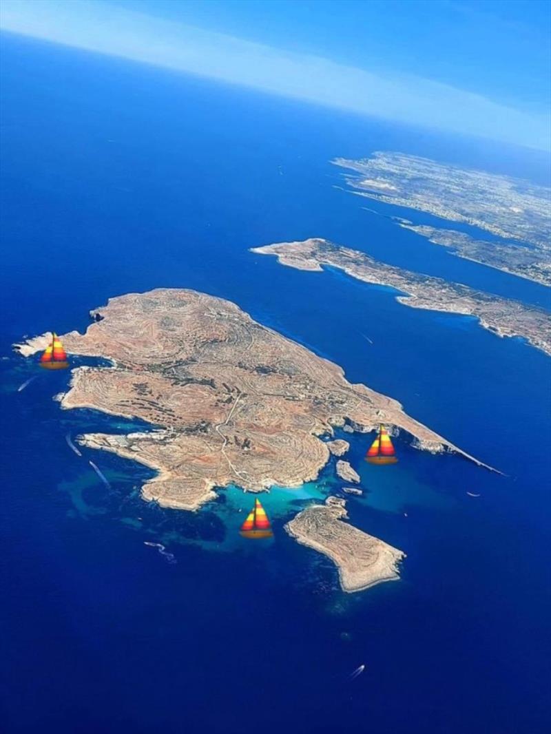 Comino Island and the anchorages we enjoyed photo copyright SV Red Roo taken at 