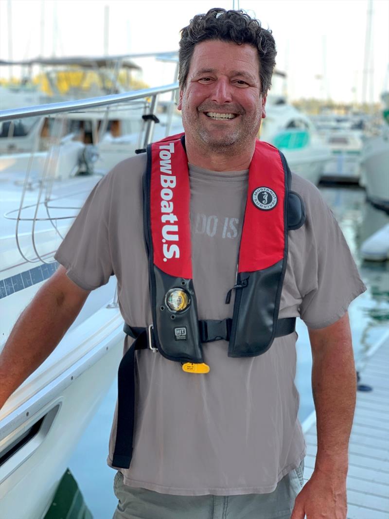 Captain Chris Justice, new owner of TowBoatUS Anacortes, Washington photo copyright Scott Croft taken at 