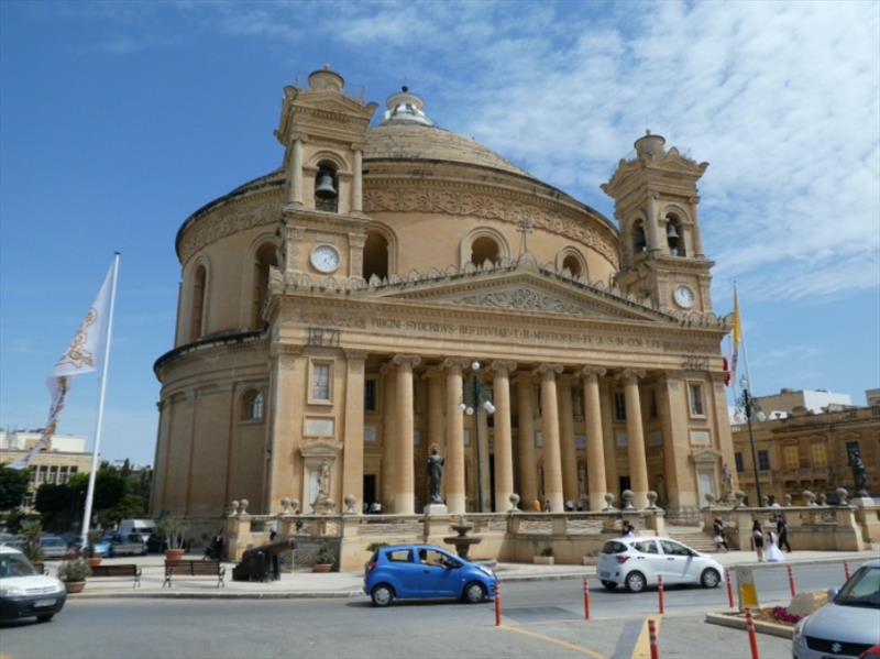 Mosta Dome - The Place of the Miracle of Mosta photo copyright SV Red Roo taken at 