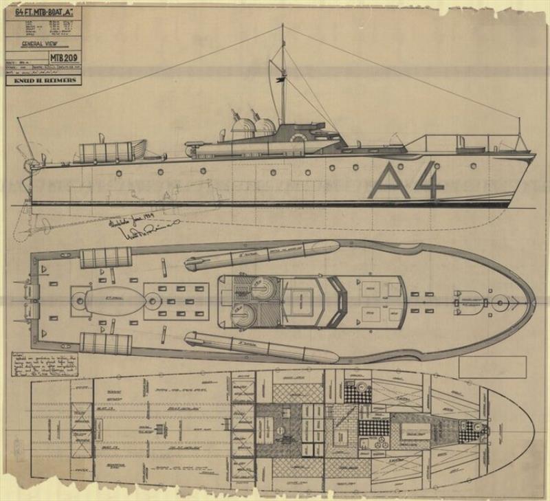 Knud Reimers 64' MTB patrol boat 1939 - photo © Reimers collection / Swedish Maritime Museum