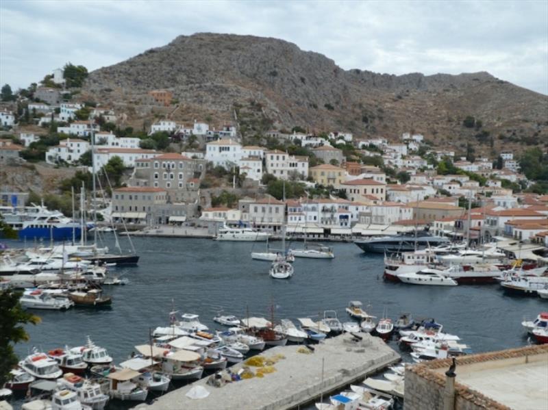 Hydra harbour - photo © Red Roo