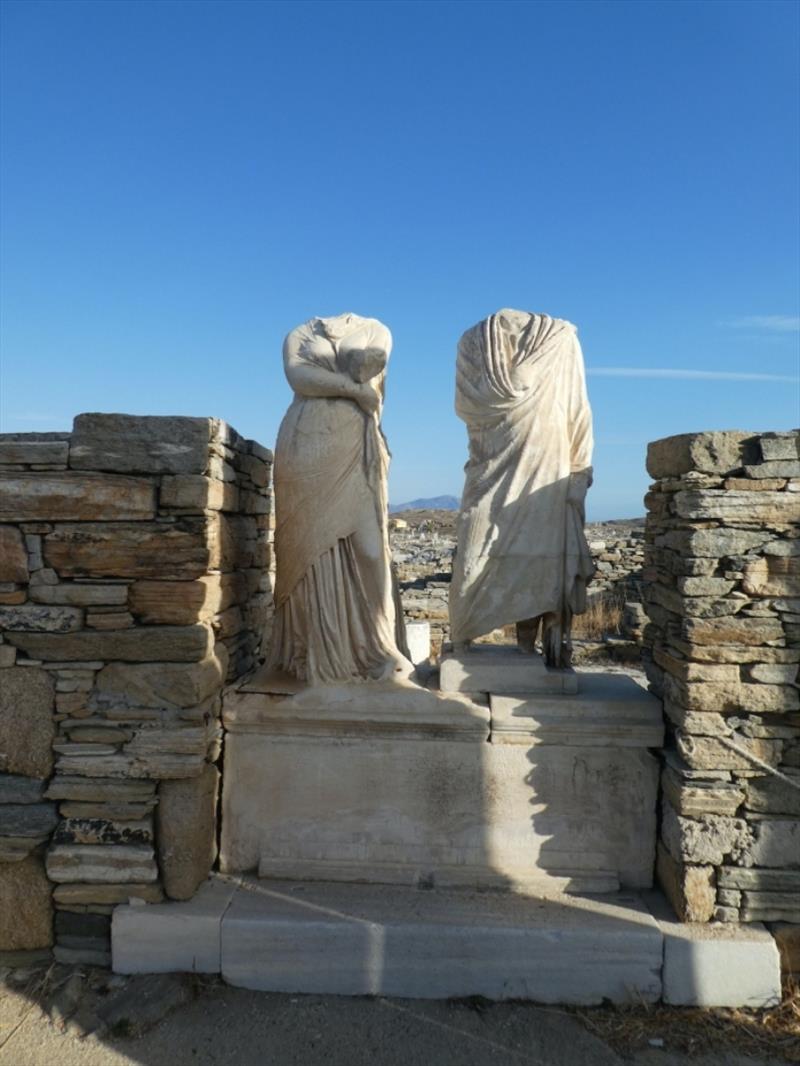 Ruins at Delos photo copyright Red Roo taken at 