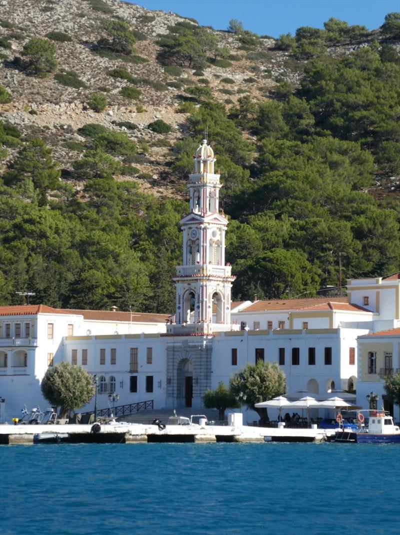 Panormitis Monastery photo copyright SV Red Roo taken at 