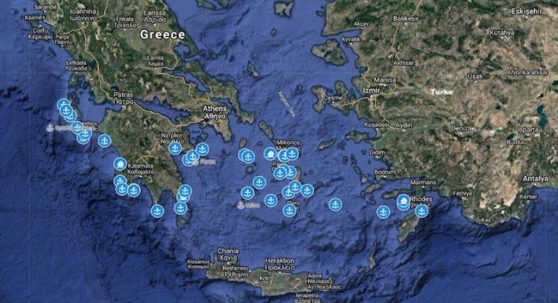 Red Roo's Greek adventures - 3 months, 45 stops & 933 nautical miles - photo © SV Red Roo