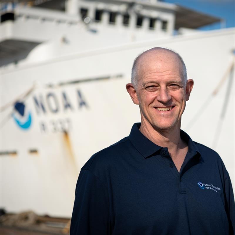 NOAA Fisheries biologist Allen Collins is the co-science lead for the Windows to the Deep 2021 ocean exploration expedition photo copyright NOAA Fisheries taken at 