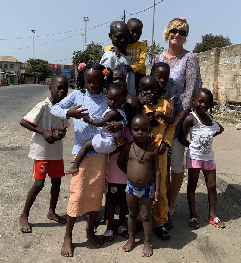 Banjul kids photo copyright Lars Hellman taken at 