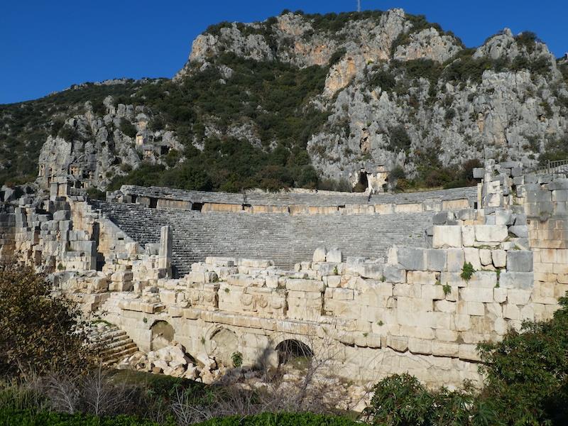 Lycian Ruins at Xanthos and Myra - photo © SV Red Roo
