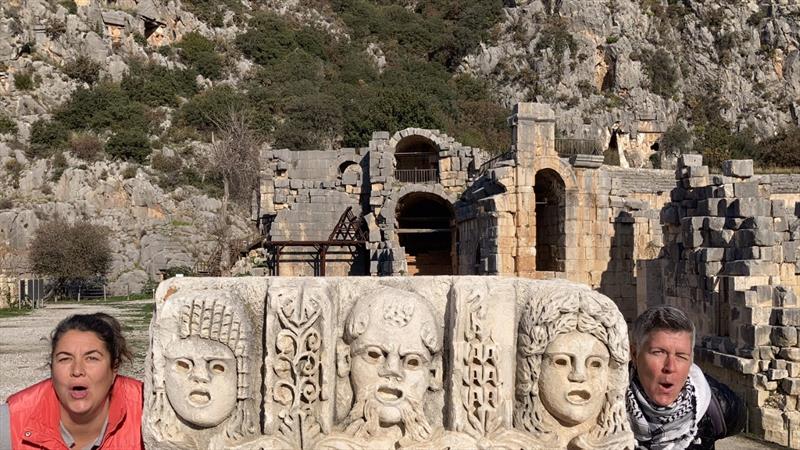 Lycian Ruins at Xanthos and Myra photo copyright SV Red Roo taken at 