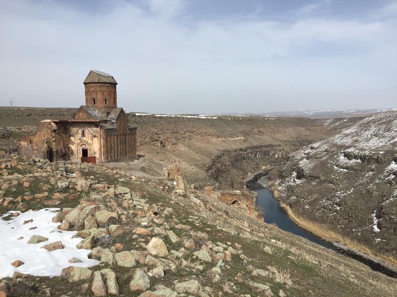 The river between Turkey & Armenia photo copyright SV Red Roo taken at 