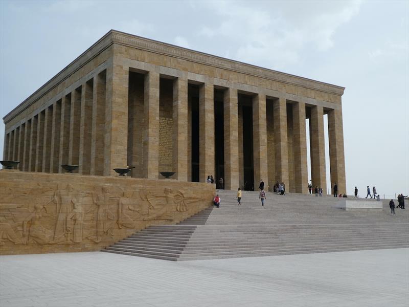 Ataturk Mausoleum photo copyright SV Red Roo taken at 