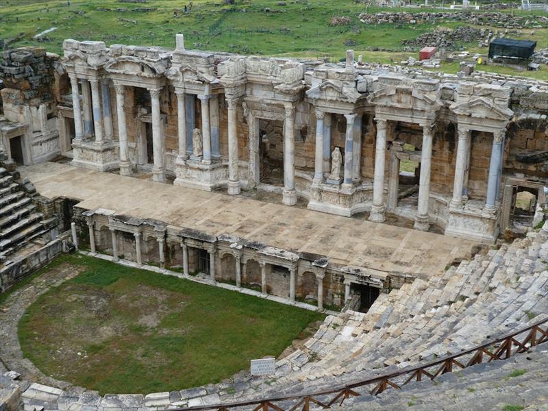 Hierapolis Theatre 190 BC - photo © SV Red Roo