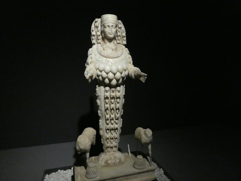 Statues of Artemis at the Ephesus Museum - photo © SV Red Roo