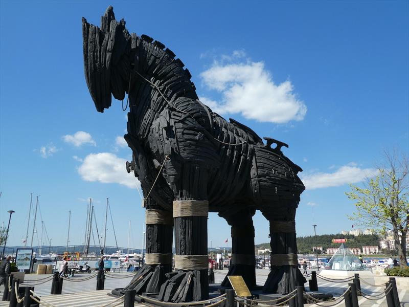 The Trojan Horse at Cannakale - photo © SV Red Roo