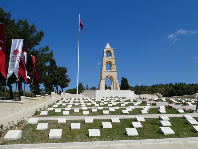 Turkish 57th Infantry Regiment Martyrs Memorial - photo © SV Red Roo