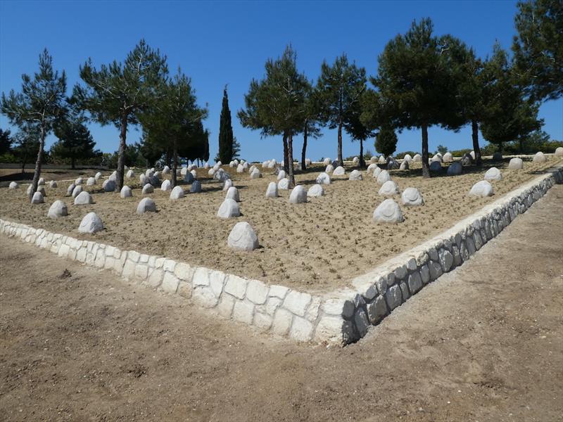 Unnamed Turkish Graves - photo © SV Red Roo