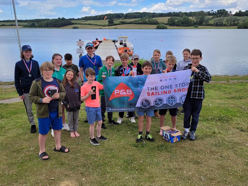 Northants Youth Series Round 2 photo copyright Norman Byrd taken at Hollowell Sailing Club