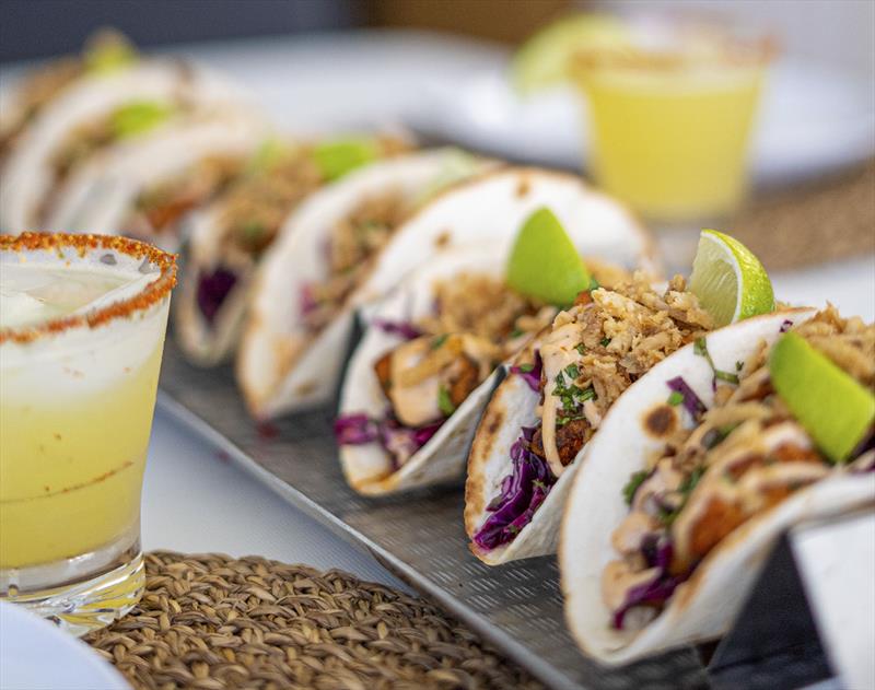 The crowd pleasing favourite - Fish Tacos - photo © Max Jallifier & Maren Engh