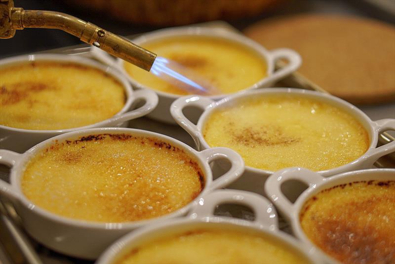 Crème Brûlée - bound to get demolished - photo © Sail LUNA