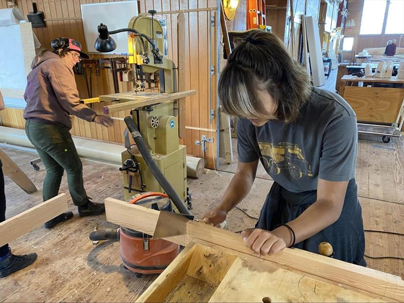 Girls' Boat Project - photo © Northwest Maritime Center